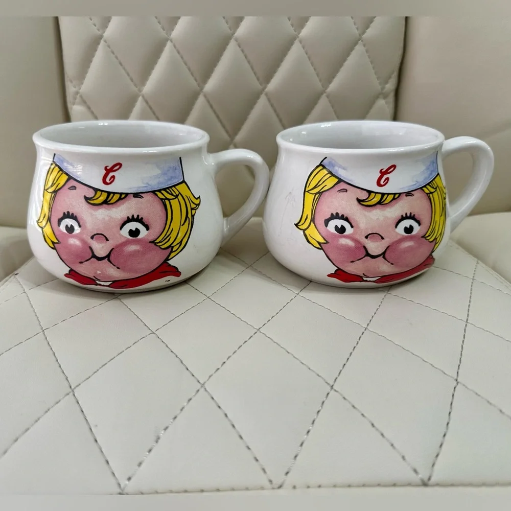 CAMPBELL’S soup Vintage 1998 collectible soup mugs 2 bowls